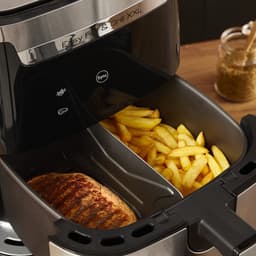Tefal Easy Fry & Grill XXL EY801D - 2-in-1 Airfryer - 6,5L - Grillfunctie - Voor 6 Personen - RVS — thumbnail 3