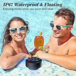 Equivera Bluetooth Speaker - Draagbare Luidspreker - Douche Luidspreker - Draadloos - Waterdicht — thumbnail 2
