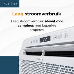 Evolar Mobiele Split Airco voor Caravan / Camper - 3-in-1 - 5000BTU - WiFi - Geen Gecertificeerde Installatie Vereist - EVO-SAC500CW — thumbnail 6