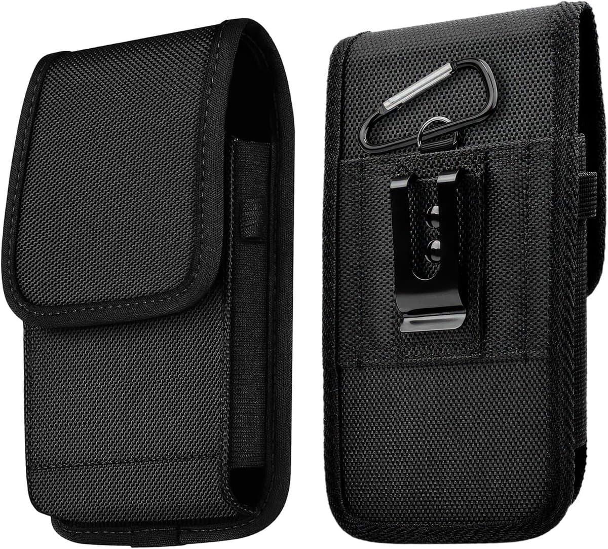 Mobiele Telefoon Heuptas met RFID Blokkering - Bescherm je Smartphone Tijdens het Reizen - Geschikt voor iPhone - Samsung Galaxy - Xiaomi - Comfortabele Draagopties - Zwart — afbeelding 1