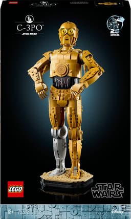 LEGO Star Wars - C-3PO Decoratie Bouwpakket met Droid Figuur - 75398 — thumbnail 25