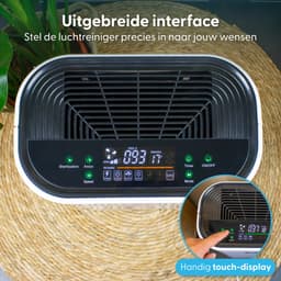 Ølven Luchtreiniger - Air Purifier - Hepa Filter & Ionisator - Luchtfilter - 180 m³/u - Air Cleaner — thumbnail 6