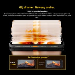 Blackview FORT 5 - Robuuste Smartphone - 4G - 36GB RAM - 256GB ROM - 6.78 inch 120Hz - Robuuste Telefoon - Nachtzicht - Android 16 - NFC - GPS - Geel — thumbnail 7