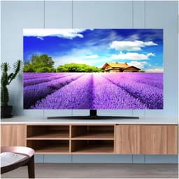 TV Beschermhoes - Stofhoes Decoratie - Buiten Gebruik - Zachte Fleece Stof - 32-70 Inch - Universeel — thumbnail 2