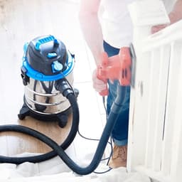 Aurixi® Bouwstofzuiger Zonder Zak - Alleszuiger Met Accessoires - Stofzuiger - Blauw - 35cm x 35cm x 51cm — thumbnail 2