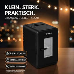 Sommertal KS15 - Mini-Koelkast voor Koelen en Verwarmen - Inhoud 15L - Stopcontact en 12V auto — thumbnail 9