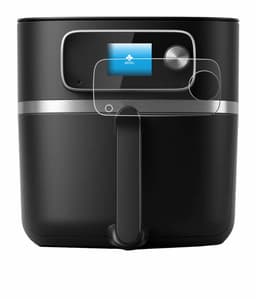 upscreen - Screenprotector voor Philips Airfryer HD9880/90 - Folie Beschermfolie transparant antibacterieel — thumbnail 4