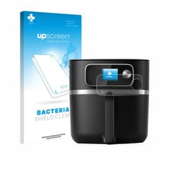 upscreen - Screenprotector voor Philips Airfryer HD9880/90 - Folie Beschermfolie transparant antibacterieel — thumbnail 1