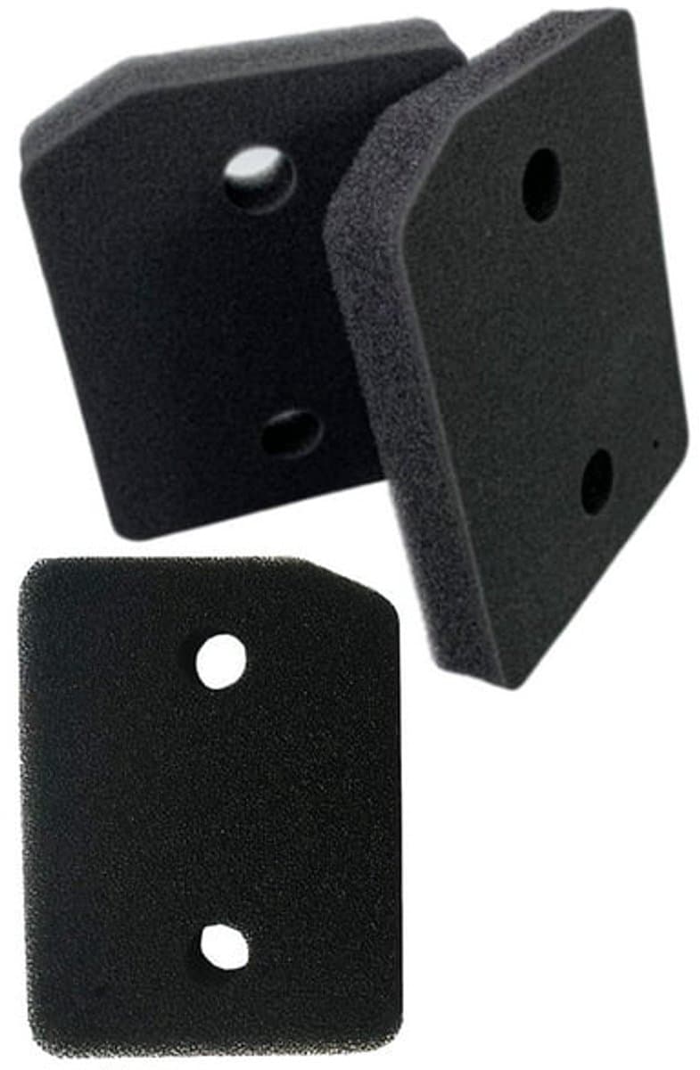 3stuks - Filter spons foam van condensor wasdroger alternatief - geschikt voor droger Miele - 207 x 157 x 30 mm - Filterpads voor wasmachines - voor Wasdrogers - Basisfilter - mat zwart — afbeelding 1