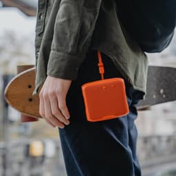 Teufel BOOMSTER GO Portable Bluetooth Speaker Waterproof to IPX7 Wireless Music USB-C - koraalrood — thumbnail 8