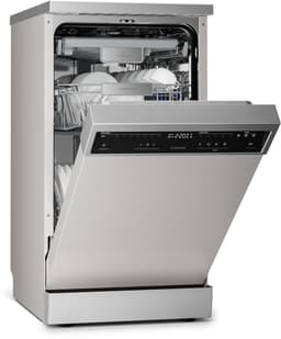 Klarstein Vaatwasser Verosteel 45 cm - vrijstaand, 10 couverts, 9 programma's, stil 42 dB, energieklasse B, AquaStop, kinderslot, zilver - Vaatwasmachine - voor Keuken - Energiezuinig - RVS - Dishwasher - Afwasmachine — thumbnail 14