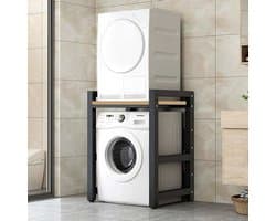 Ruimtebesparende Wasmachine- en Droogkast met Verstelbare Hoogte