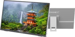 Draagbare monitor - 15,6'' inch - FULL HD 60 Hz - Game Monitor - HDMI - USB-C - Portable Monitor - Met Hoes - Incl Speakers — thumbnail 2