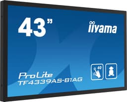 iiyama TF4339AS-B1AG computer monitor 108 cm (42.5") 3840 x 2160 Pixels 4K Ultra HD LED Touchscreen Zwart — thumbnail 8