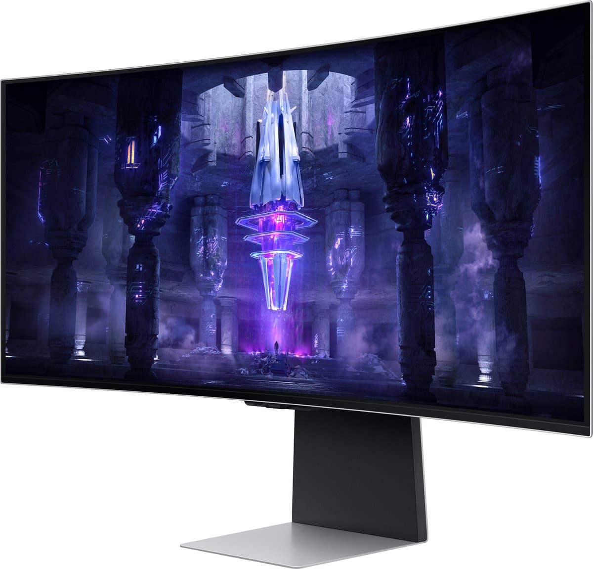 Samsung Odyssey G8 LS34BG850SUXEN - QHD Ultrawide OLED Smart Monitor - Apple AirPlay - Tizen - Wi-Fi - 175Hz - 34 inch — afbeelding 1