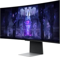 Samsung Odyssey G8 LS34BG850SUXEN - QHD Ultrawide OLED Smart Monitor - Apple AirPlay - Tizen - Wi-Fi - 175Hz - 34 inch — thumbnail 1