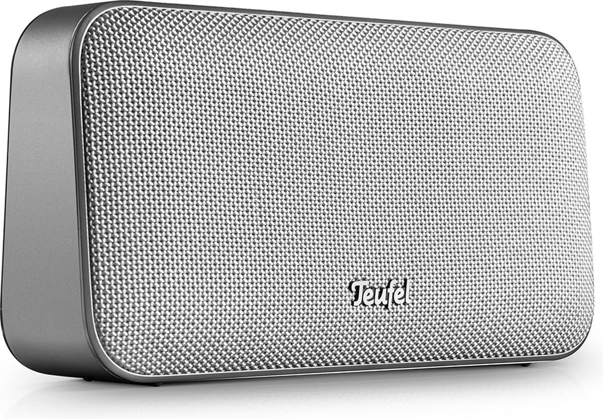 Teufel MOTIV® GO - Draagbare bluetooth stereo speaker - Spatwaterdicht IPX5 - zilverwit — afbeelding 1