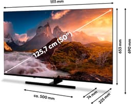 MEDION TV 125,7 cm (50 inch) QLED (Google TV, 4K, Dolby Vision HDR, Netflix, Prime Video, Disney+, Dolby Atmos, DTS X, Smart TV, PVR, Bluetooth, MD 850700) — thumbnail 11