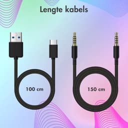 imoshion Kinder Koptelefoon LED - Bluetooth en Decibelbegrenzer - Draadloze Koptelefoon Kinderen — thumbnail 6