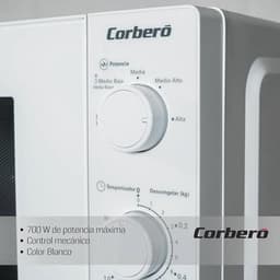 Magnetron met Vrije Installatie - 20 L, 700 W, 5 Standen, Mechanische Bediening — thumbnail 6