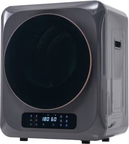 Re-purelife® Compacte Wasdroger met UV-Desinfectie - 6 Programma's - 3-4 kg Capaciteit - Geschikt voor Opbouw of Opstelling - Stille Werking & Helder LED-Display - Grijs — thumbnail 16