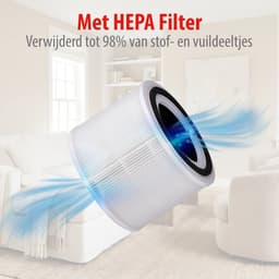 alpina Luchtreiniger met Ionisator - Air Purifier met HEPA Filter H11 - CADR: 240 m³/h - Air Cleaner voor Ruimtes tot 28 m² — thumbnail 9