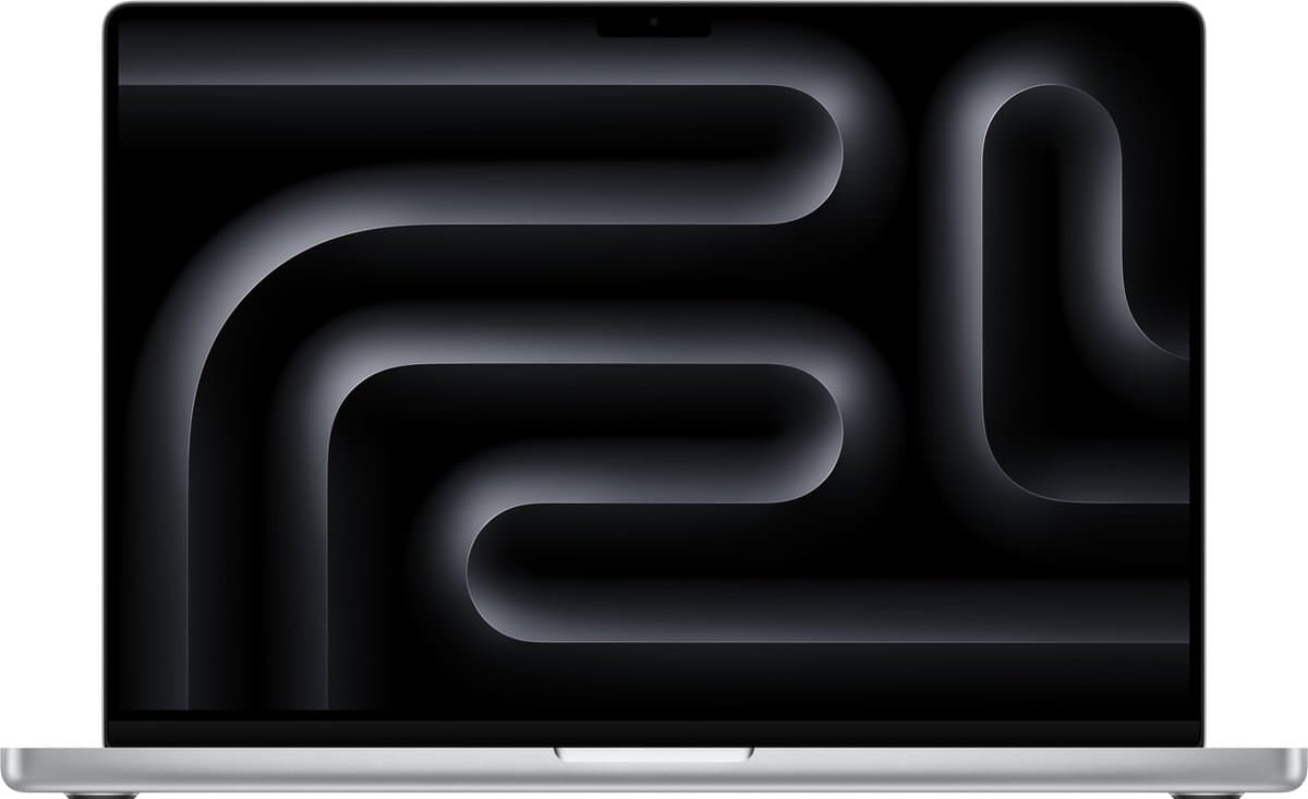 Apple MacBook Pro Apple M M3 Pro Laptop 41,1 cm (16.2") 18 GB 512 GB SSD Wi-Fi 6E (802.11ax) macOS Sonoma Zilver — afbeelding 1