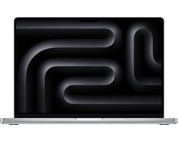 Apple MacBook Pro Apple M M3 Pro Laptop 41,1 cm (16.2") 18 GB 512 GB SSD Wi-Fi 6E (802.11ax) macOS Sonoma Zilver