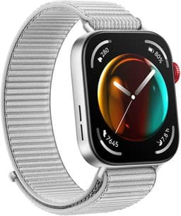 HUAWEI WATCH FIT 3 Grijs nylon | Ultraslank design | 1,82" AMOLED-scherm | All-round fitnessmanagement | Tot 10 dagen batterijduur| Compatibel met iOS en Android. — thumbnail 6