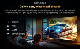 METZ 55MQF7500Z – 55 inch 4K QLED Smart TV – Google TV – Dolby Vision & Atmos – HDMI 2.1 – Smart TV met WiFi & Bluetooth — thumbnail 8