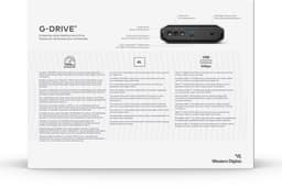 G-DRIVE® 18TB External Desktop Hard Drive, 7200RPM Ultrastar® Hard Drive Enterprise-Class, USB-C™ (10Gbps), tot 260MB/s, Mac-Ready — thumbnail 6