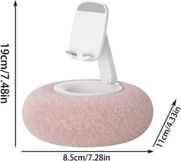 Tablet Kussen Houder - Telefoonhouder Verstelbaar - Comfortabel Kijken - Geen Montage Nodig - 19 x 19 x 11 cm — thumbnail 7