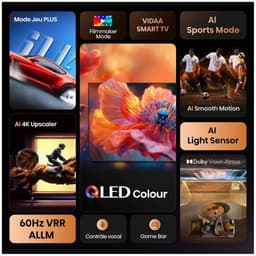 Hisense 43E7S SmartTV - 43 inch - 4K Hi-QLED - 2026 - Hi-QLED Colour - Dolby Vision Atmos - AI 4K Upscaler - AI Smooth Motion - Game Mode Plus - Filmmaker Mode — thumbnail 23