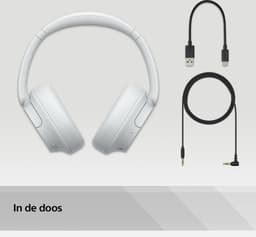 Sony WH-CH720N – Draadloze over-ear koptelefoon met Noise Cancelling - Wit — thumbnail 21