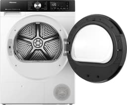 Hisense DH3S902BWCC - Condensdroger - 9 kg - Vrijstaand - Voorbelading - Warmtepomp - Wit - Draaiknop - TouchControl - 63 dB(A) - Ion Refresh - Allergy Care - Auto Dry — thumbnail 3