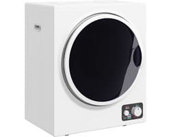 Homcom Wasdroger-Kunststof-49L x 40,5B x 60H cm-Wit