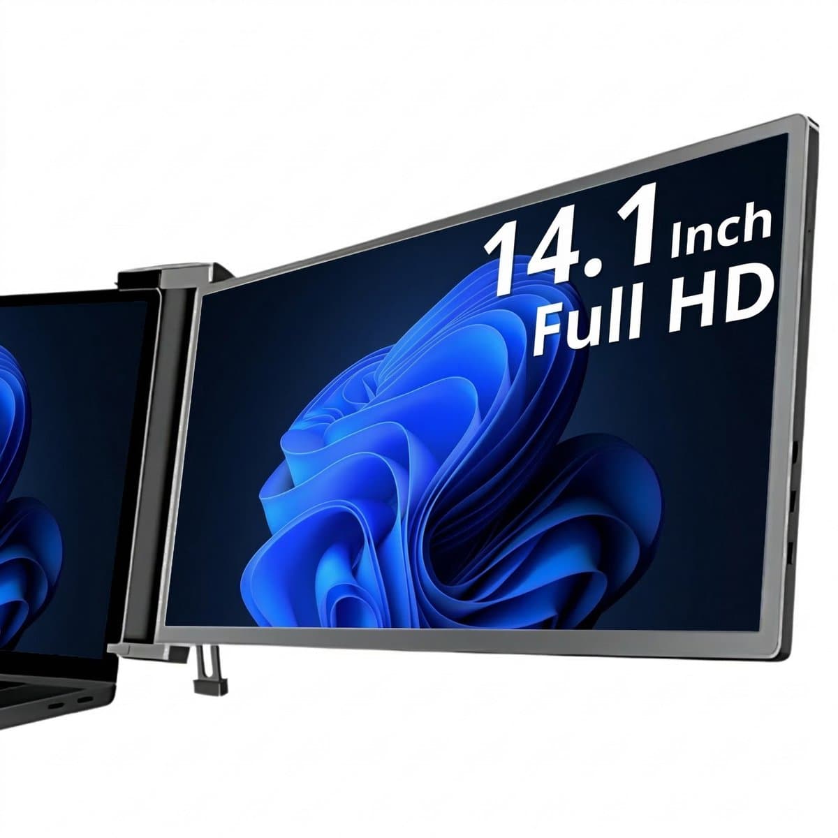 Portable Monitor Link 14.1" - Full HD IPS - 1-Kabel - Draagbare monitor voor laptop - Extra scherm laptop - Incl. Draagtas — afbeelding 1