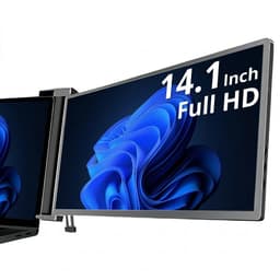 Portable Monitor Link 14.1" - Full HD IPS - 1-Kabel - Draagbare monitor voor laptop - Extra scherm laptop - Incl. Draagtas — thumbnail 1
