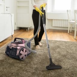 AG3300 Stofzuiger Zonder Zak - Stofzuigers - Vacuum Cleaner Zakloos - Geschikt Voor Dierenharen - Sterke Zuigkracht - HEPA Filter - Compact, Licht & Krachtig - Gemakkelijk Schoon Te Maken -Beige/Bruin — thumbnail 7