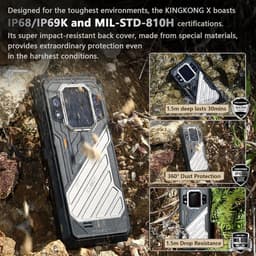 Rugged 5G Smartphone met Android 14, 10200mAh batterij en 100 MP camera — thumbnail 7