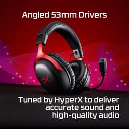 HyperX Cloud III S Wireless - Gaming Headset - Draadloos - Bluetooth & 2.4GHz - Spatial Audio - 120uur Batterij - PC/PS5/Switch2/Mobiel/Steamdeck - Zwart — thumbnail 18