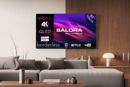 Salora QLED50UV1 tv 127 cm (50") 4K Ultra HD Smart TV Wifi Zwart 280 cd/m² — thumbnail 4