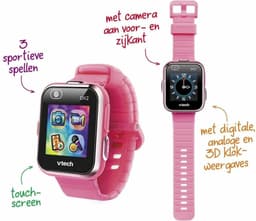 VTech KidiZoom Smartwatch DX2 - Kinderhorloge Digitaal Meisje - Educatief Horloge - Vanaf 5 tot 13 Jaar - Roze — thumbnail 8