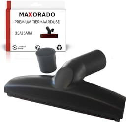 Maxorado dierenhaar stofzuiger mondstuk universeel voor 32 en 35 mm - geschikt voor Bosch, Miele, AEG, Philips, Kärcher, Siemens, Samsung, Numatic, FIF, Nilfisk, Dirt Devil, Einhell, Bomann, Clatronic, Deuba, Electrolux en meer - borstel — thumbnail 1
