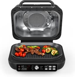 Ninja Foodi AG651EU Pro - Multifunctionele Grill en Airfryer - 7 Kookfuncties - Inclusief Extra Plancha Grillplaat en Braadthermometer — thumbnail 1
