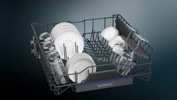 Siemens SN25ZI08CE - iQ500 - Vrijstaande Vaatwasser - Zeer stil - RVS - Zeolith droogsysteem: sneller droog met minder energie - Home Connect - varioSpeed Plus je vaat tot wel drie keer zo snel schoon — thumbnail 8