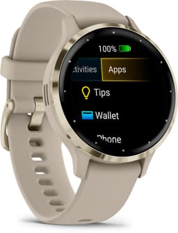 Garmin Venu 3s - Smartwatch - AMOLED-Scherm - 41 mm - French Grey — thumbnail 4