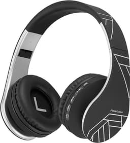 PowerLocus P1 Bluetooth Koptelefoon – Draadloos – Over Ear – Met Microfoon – Inklapbaar - incl. Hoes – Zwart/Zilver — thumbnail 12