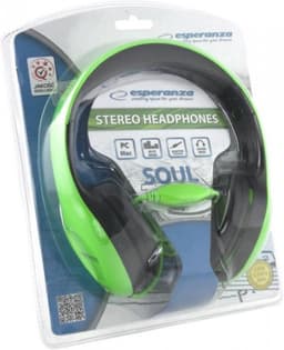 Esperanza Stereo Koptelefoon Soul - Groen — thumbnail 4