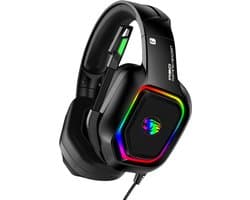 Gaming Headset met Microfoon - Headset PS4, PS5, Xbox One, Xbox Series en PC - Virtueel 7.1 Surround Sound